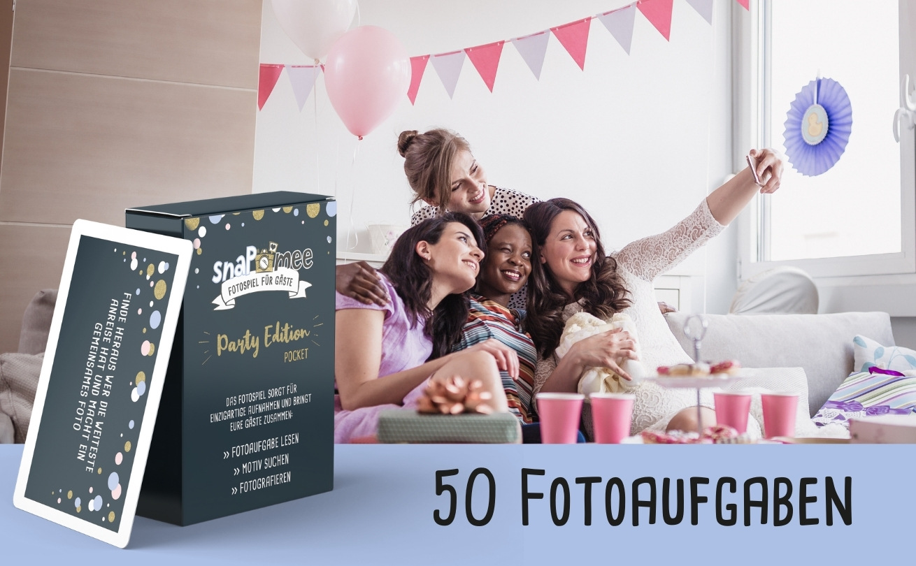 Fotospiel für Babypartys